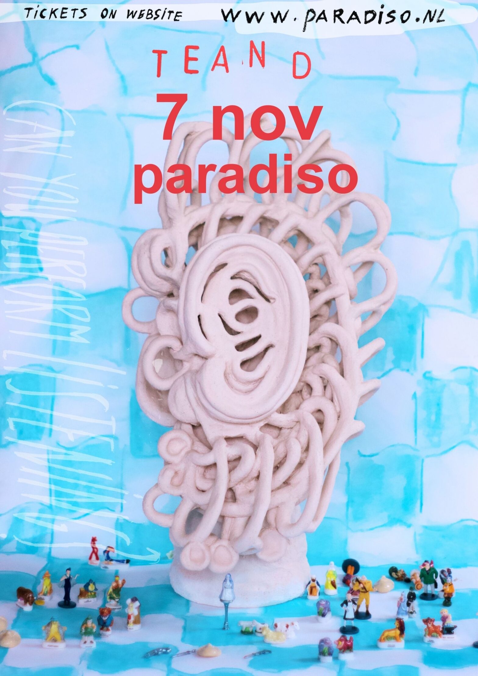 Tea and Dragons 7 november 2023 Paradiso Poster